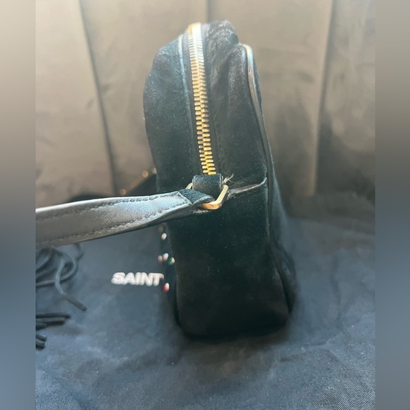 YSL Rainbow Crystal Studded Camera Bag - Picture 7 of 16